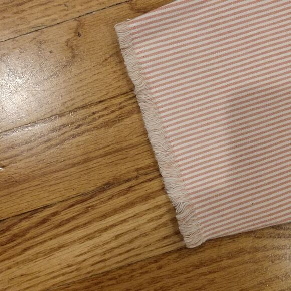 Loft Skinny Size 26 Crop Raw Hem Capri / Ankle Pants Side Slit - Picture 5 of 8